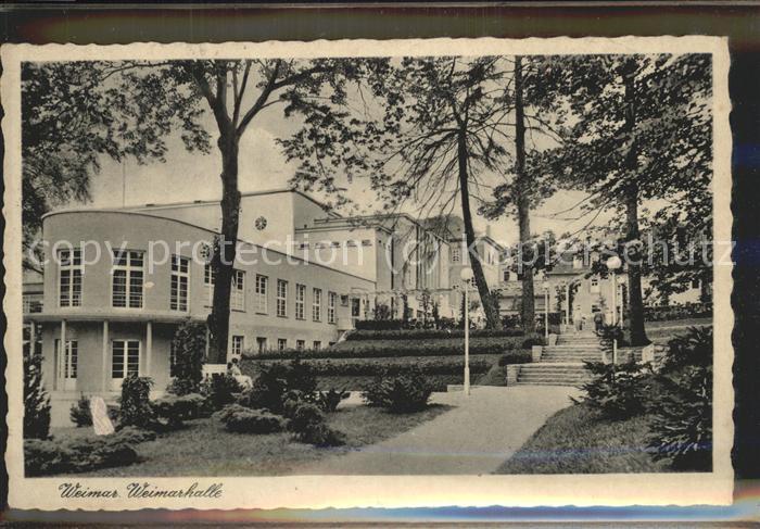 Weimar Thueringen Weimarhalle