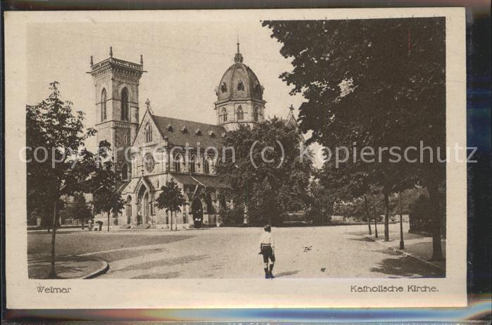 Weimar Thueringen Kath Kirche