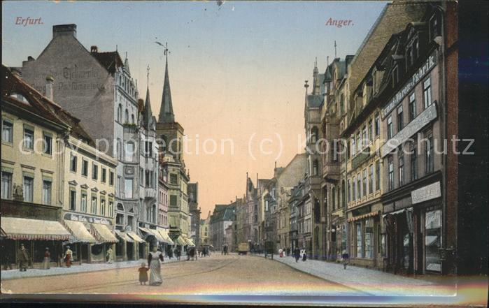 ERFURT  CITY Der Anger Feldpost