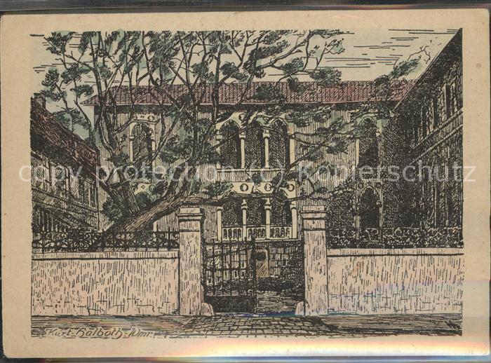 Weimar Thueringen Museum für Kunst und Kunstgewerbe Zeich