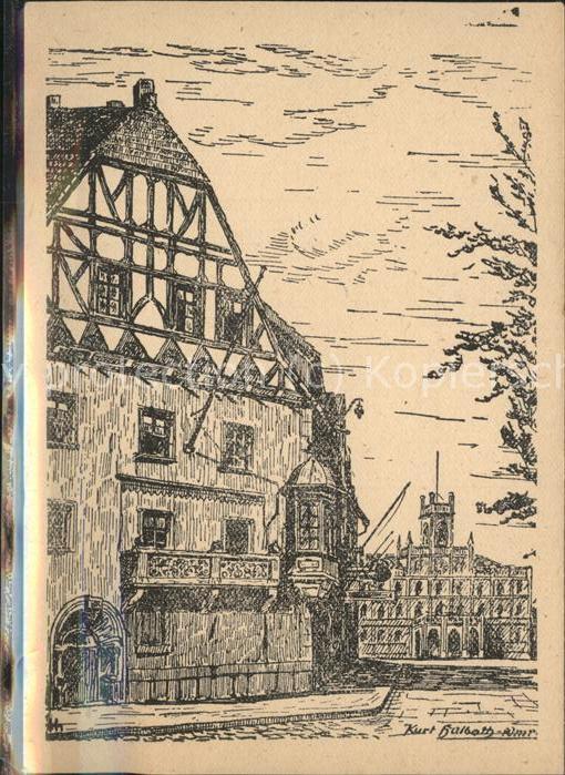 Weimar Thueringen Fürstenkeller Zeichnung