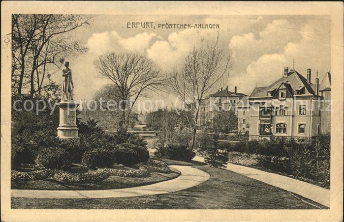 Erfurt Pförtchen Anlagen