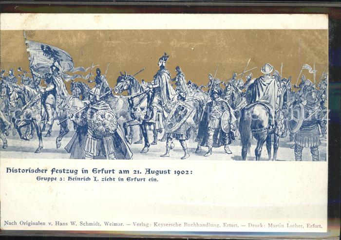 Erfurt Historischer Festzug