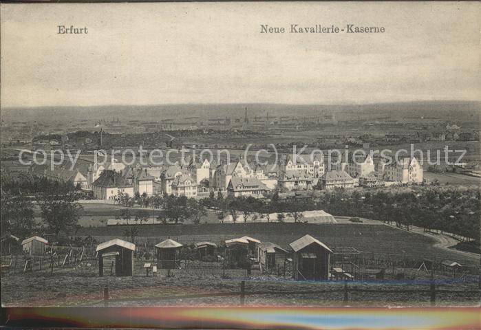 ERFURT  CITY Neue Kavallerie Kaserne