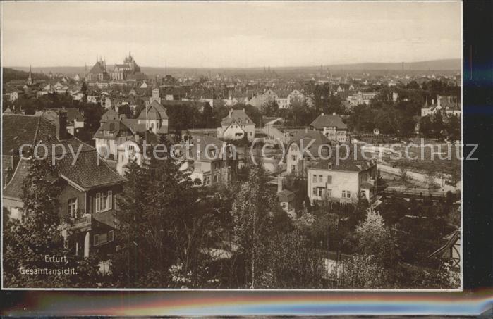 ERFURT  CITY Panorama