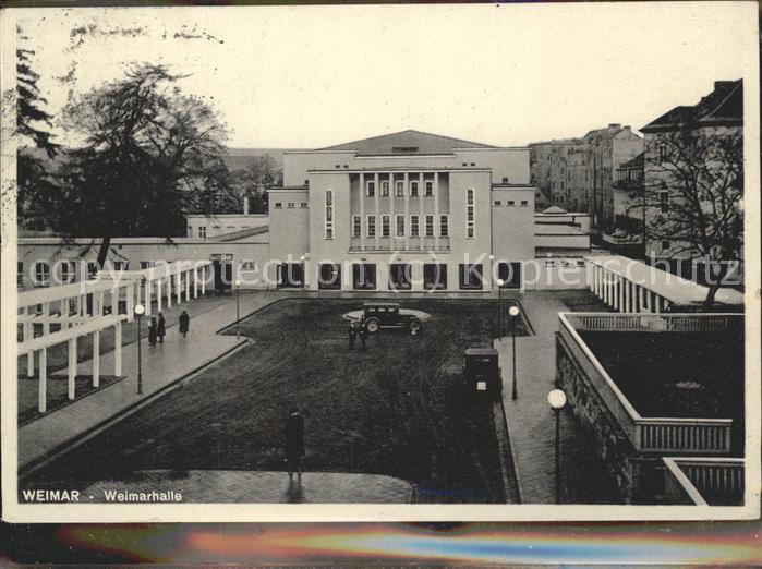 Weimar Thueringen Weimarhalle