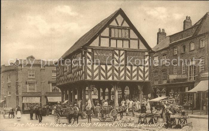 Ledbury Market Place Old Market House