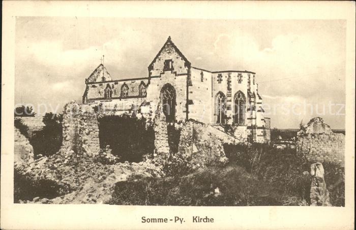Somme-Py-Tahure Kirche