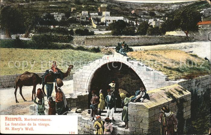 Nazareth Israel Marienbrunnen Fontaine de la vierge