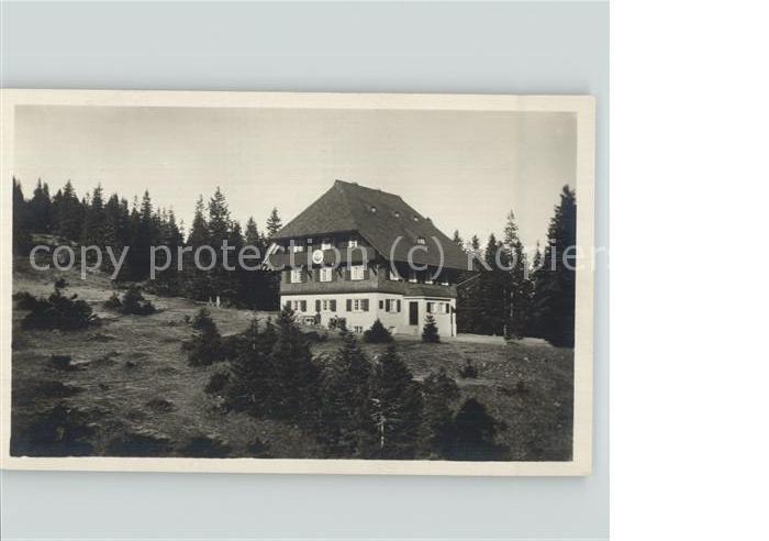 Feldberg Schwarzwald Naturfreundehaus