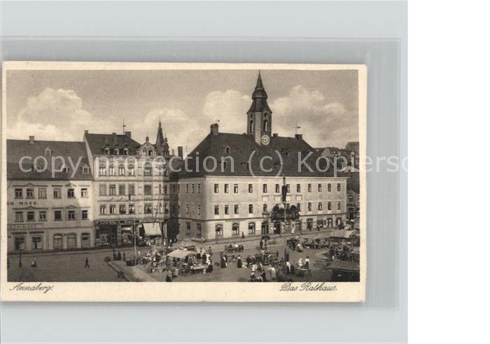 Annaberg-Buchholz Erzgebirge Rathaus