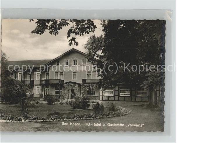 Bad Koesen HO-Hotel und Gaststaette Vorwaerts