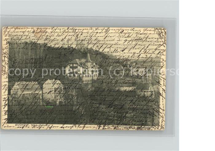 Buckow Maerkische Schweiz Erholungsheim Wilhelmshöhe