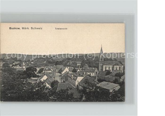 Buckow Maerkische Schweiz Totalansicht