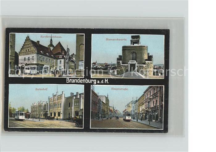 Brandenburg Havel Bahnhof Hauptstrasse