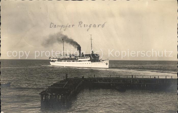 Dampfer Oceanliner Rugard Sellin Rügen