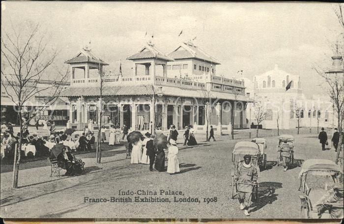 Exhibition Franco-British London 1908 Indo-China Palace
