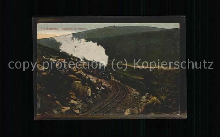 Brockenbahn Eckerloch Brocken