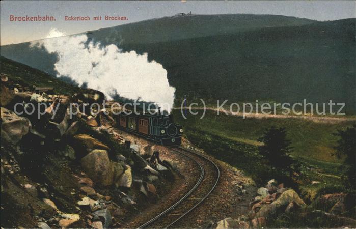 Brockenbahn Eckerloch Brocken