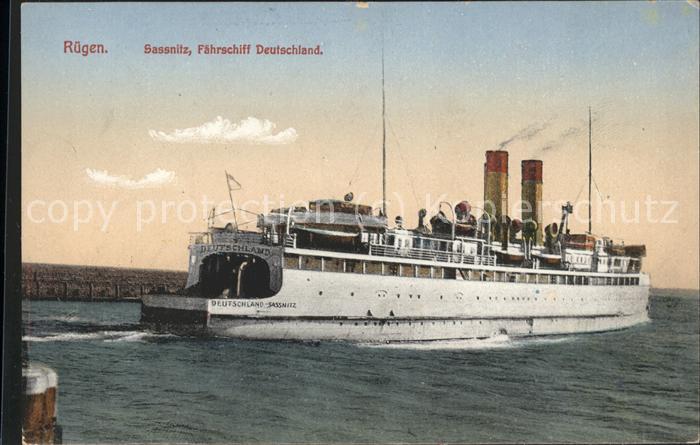 Faehre Ferry Bac Traghetto-- Deutschland Sassnitz Rügen