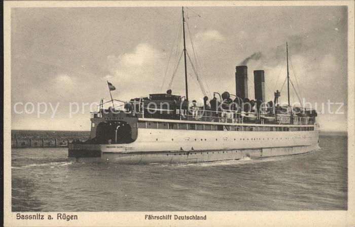 Faehre Ferry Bac Traghetto-- Deutschland Sassnitz Rügen