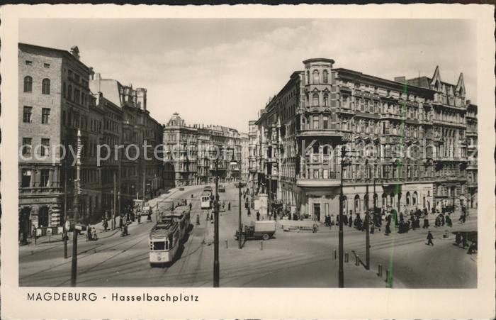 Strassenbahn Magdeburg Hasselbachplatz