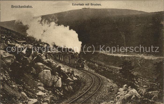 Brockenbahn Eckerloch Brocken