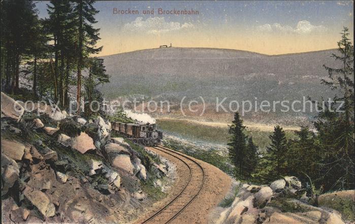 Brockenbahn Brocken Wernigerode