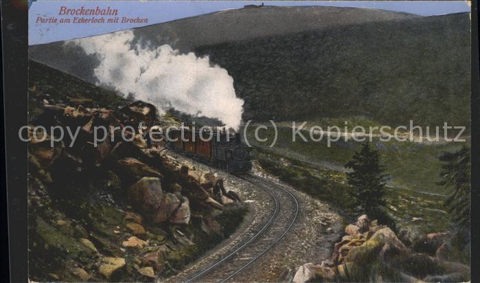 Brockenbahn Eckerloch Brocken