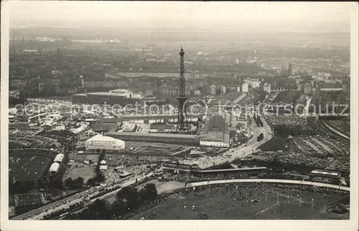 Funkturm Berlin Fliegeraufnahme