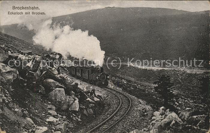 Brockenbahn Eckerloch Brocken