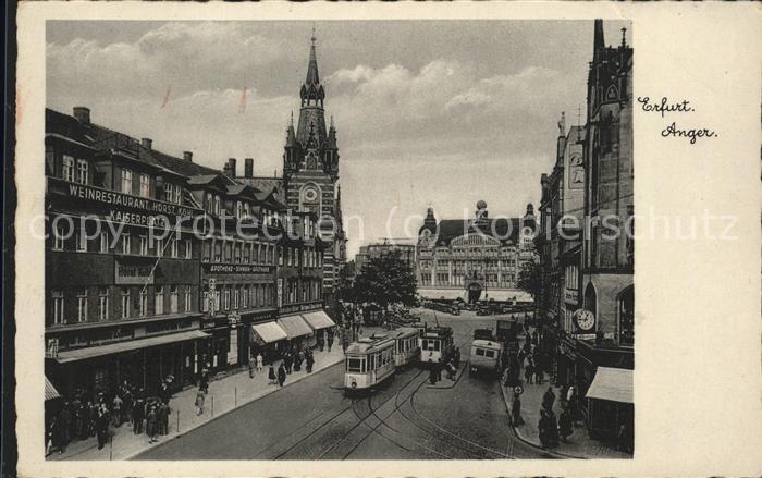 Strassenbahn Erfurt Anger