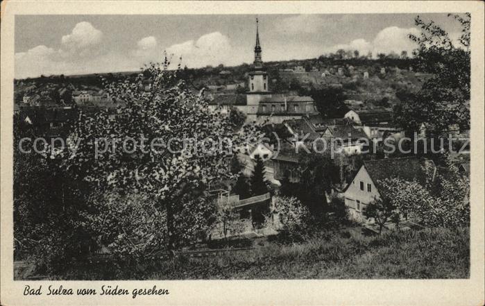 Bad Sulza Ansicht von Süden