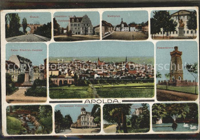 Apolda Kaiser Friedrich Denkmal Bismarckturm S