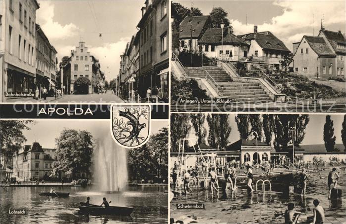 Apolda Anlagen unterm Schloss Bahnhofstrasse L