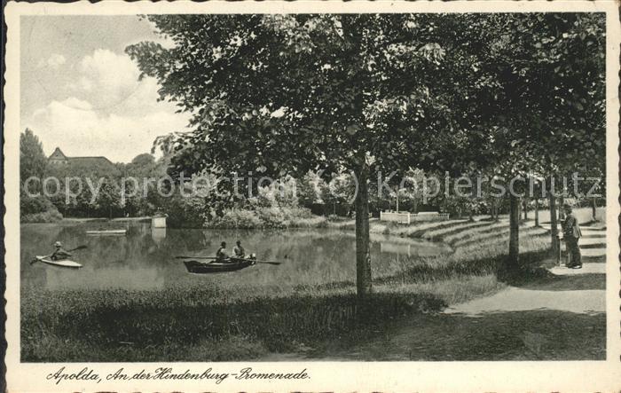 Apolda Hindenburg Promenade