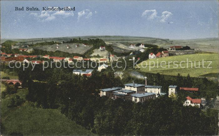 Bad Sulza Panorama mit Kinderheilbad