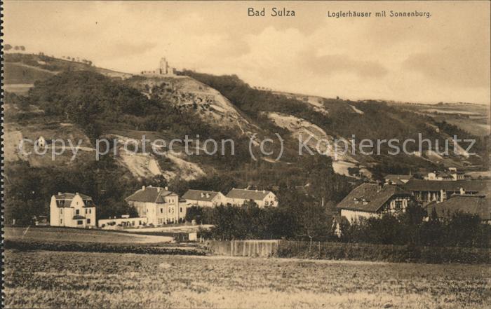 Bad Sulza Logierhäuser mit Sonnenberg