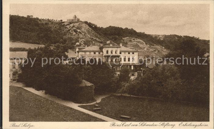 Bad Sulza Erholungsheim Prinz Carl von Schweden S