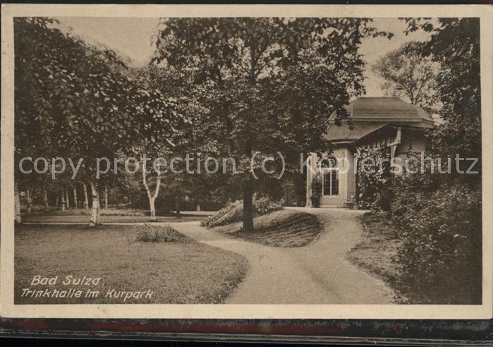 Bad Sulza Trinkhalle im Kurpark