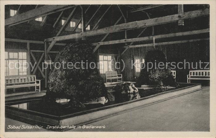 Bad Sulza Zerstäuberhalle im Gradierwerk