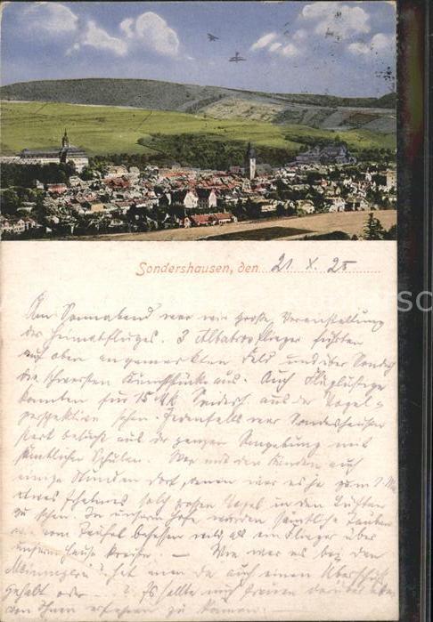 Sondershausen Thueringen Panorama