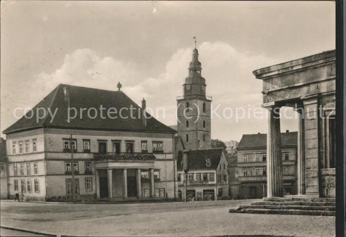 Sondershausen Thueringen Markt Rathaus