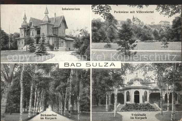 Bad Sulza Inhalatorium Villenviertel Trinkhalle K