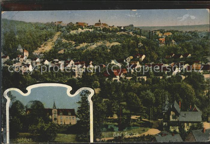 Bad Sulza Panorama mit Schloss