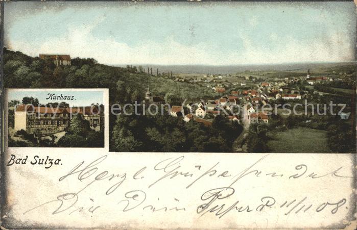 Bad Sulza Panorama mit Kurhaus
