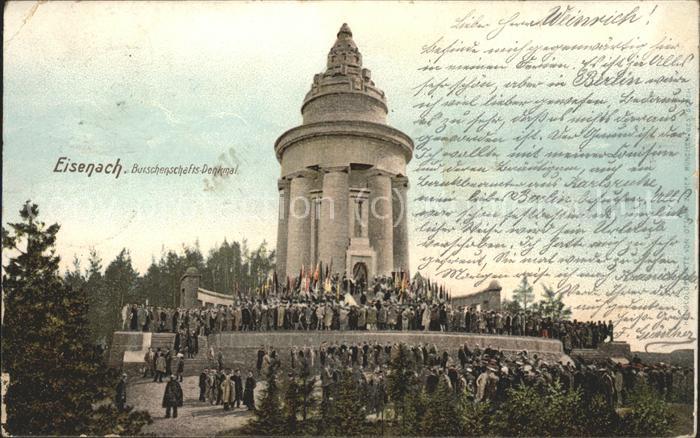 Eisenach Thueringen Burschenschaftsdenkmal