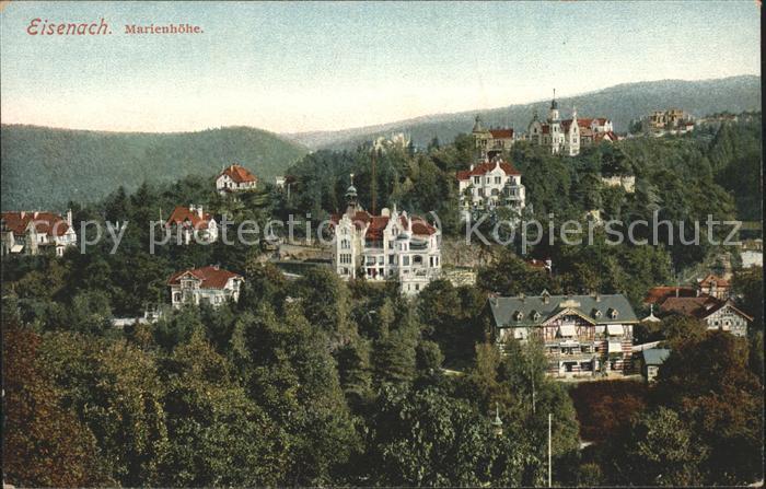 Eisenach Thueringen Marienhöhe