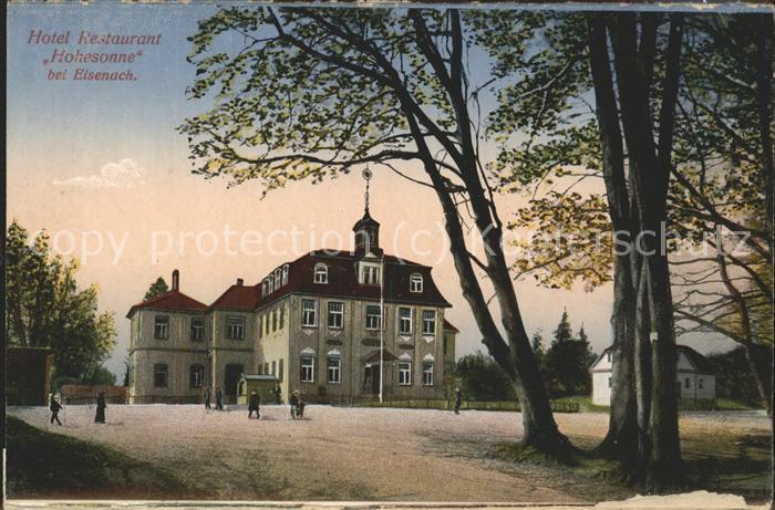 Eisenach Thueringen Hotel Hohesonne