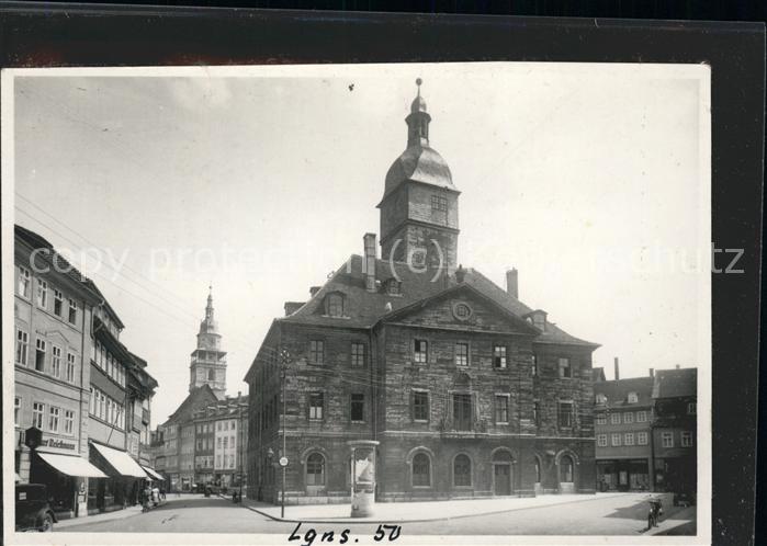 Bad Langensalza Rathaus AH Platz und Marktstrasse